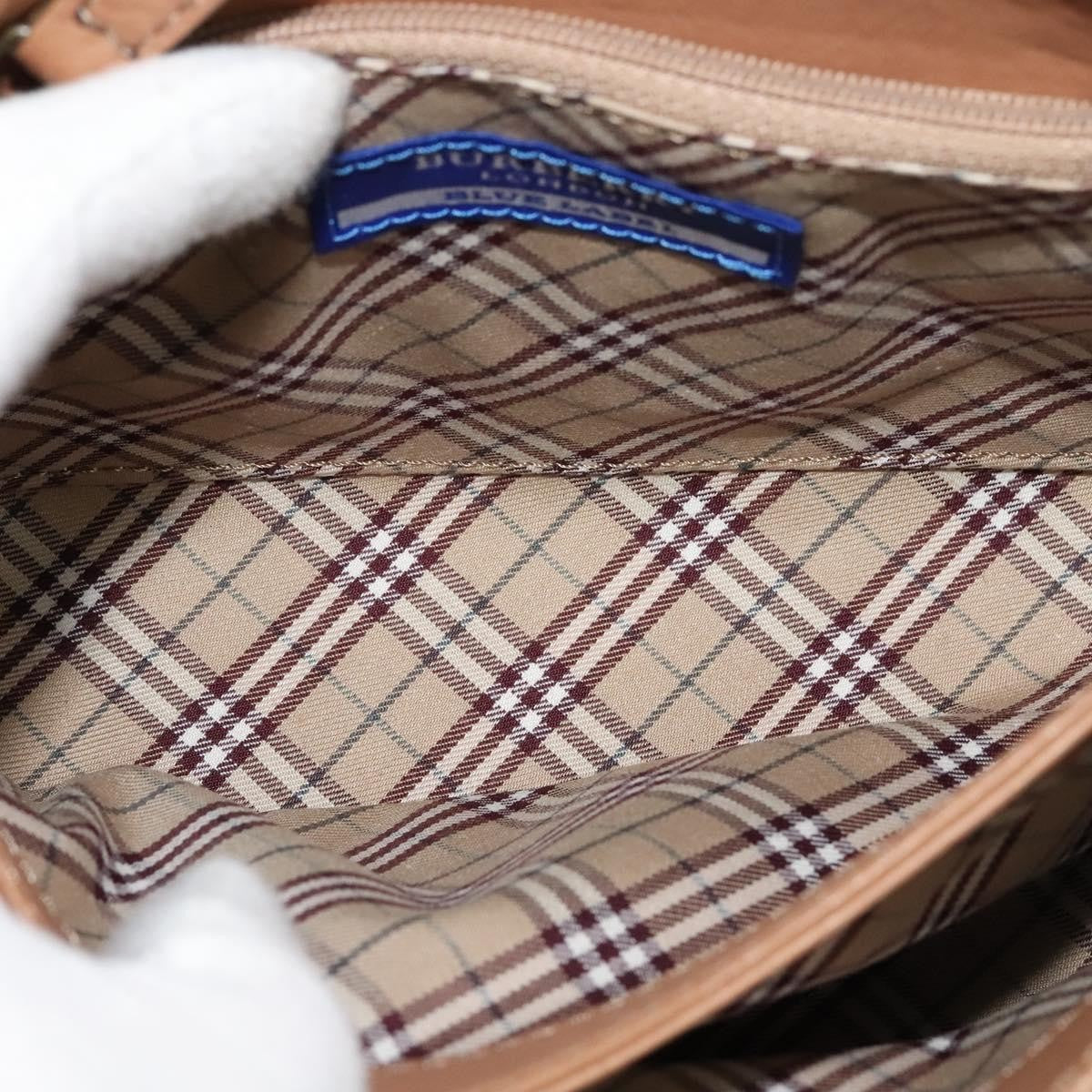 Burberry Blue Label Handbag Suede, BEIGE, SUEDE, Handbag