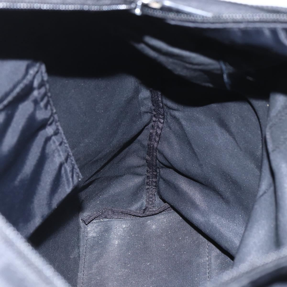 Prada Vintage Zip Tote Tessuto, BLACK, NYLON, Tote bag