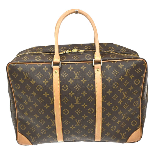 Louis Vuitton Sirius Handbag Monogram Canvas, BROWN, CANVAS, Travel bag