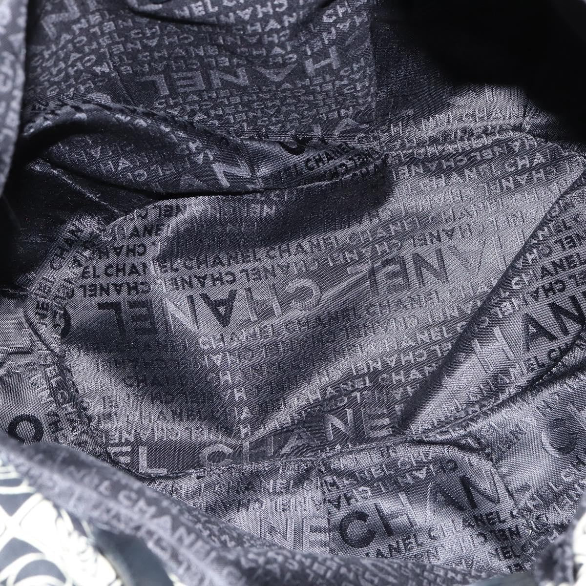 Chanel Camellia shoulderbag Canvas, BLACK, CANVAS, Shoulder bag