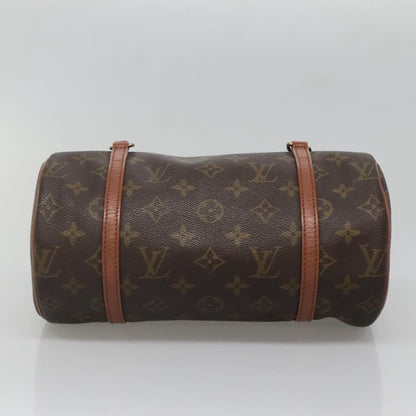 Louis Vuitton Papillon Handbag Monogram Canvas, BROWN, CANVAS, Handbag