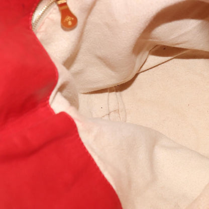 Bottega Veneta Drawstring Tassel Bucket Bag Intrecciato Nappa, RED, LEATHER, Shoulder bag