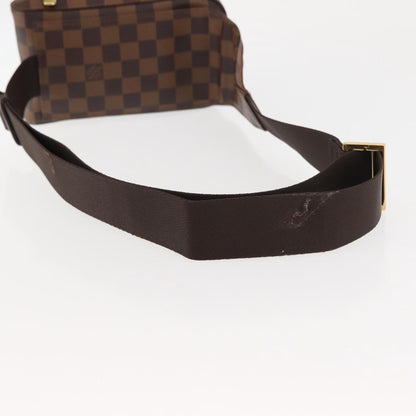 Louis Vuitton Geronimos Waist Bag Damier, BROWN, CANVAS, Shoulder bag