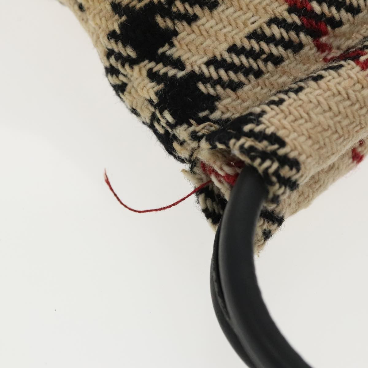 Burberry Nova check Pochette Canvas, BEIGE, CANVAS, Clutche & pouche