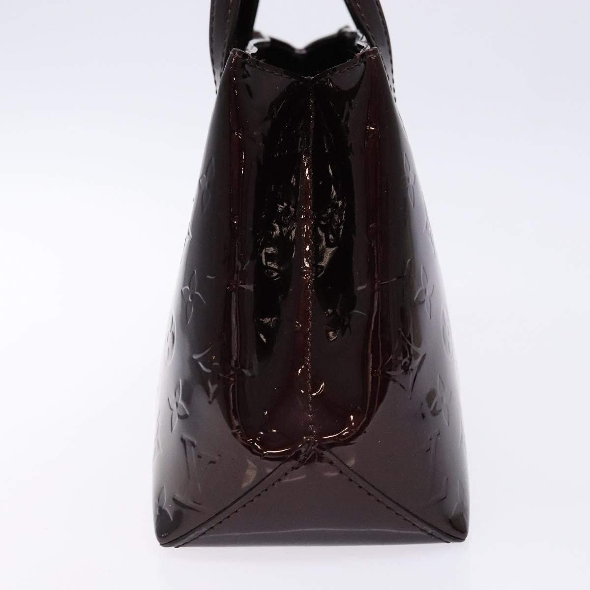 Louis Vuitton Wilshire Handbag Monogram Vernis, BURGUNDY, PATENT_LEATHER, Handbag