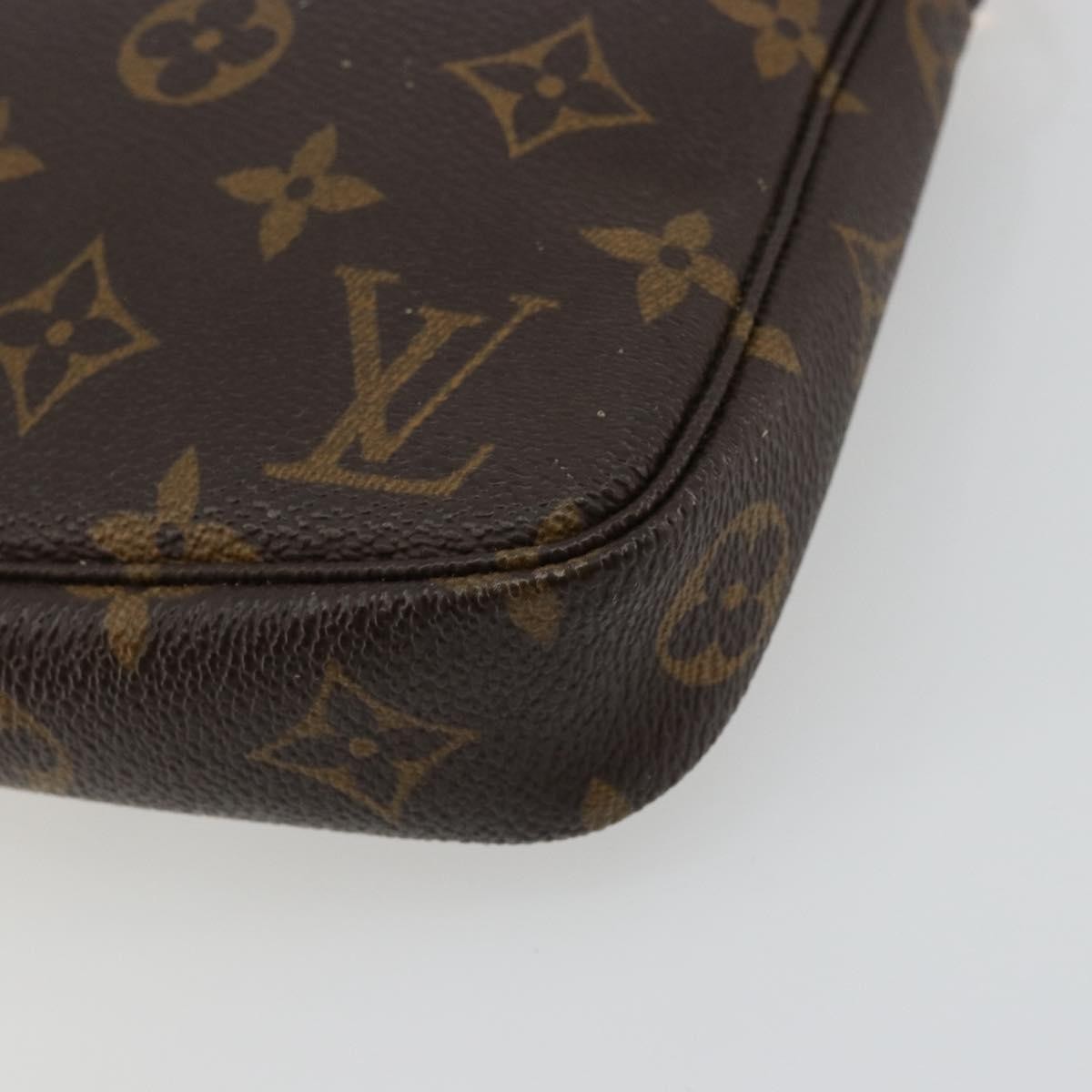 Louis Vuitton Pochette Accessoires NM Monogram Canvas, Brown, Canvas, Clutch