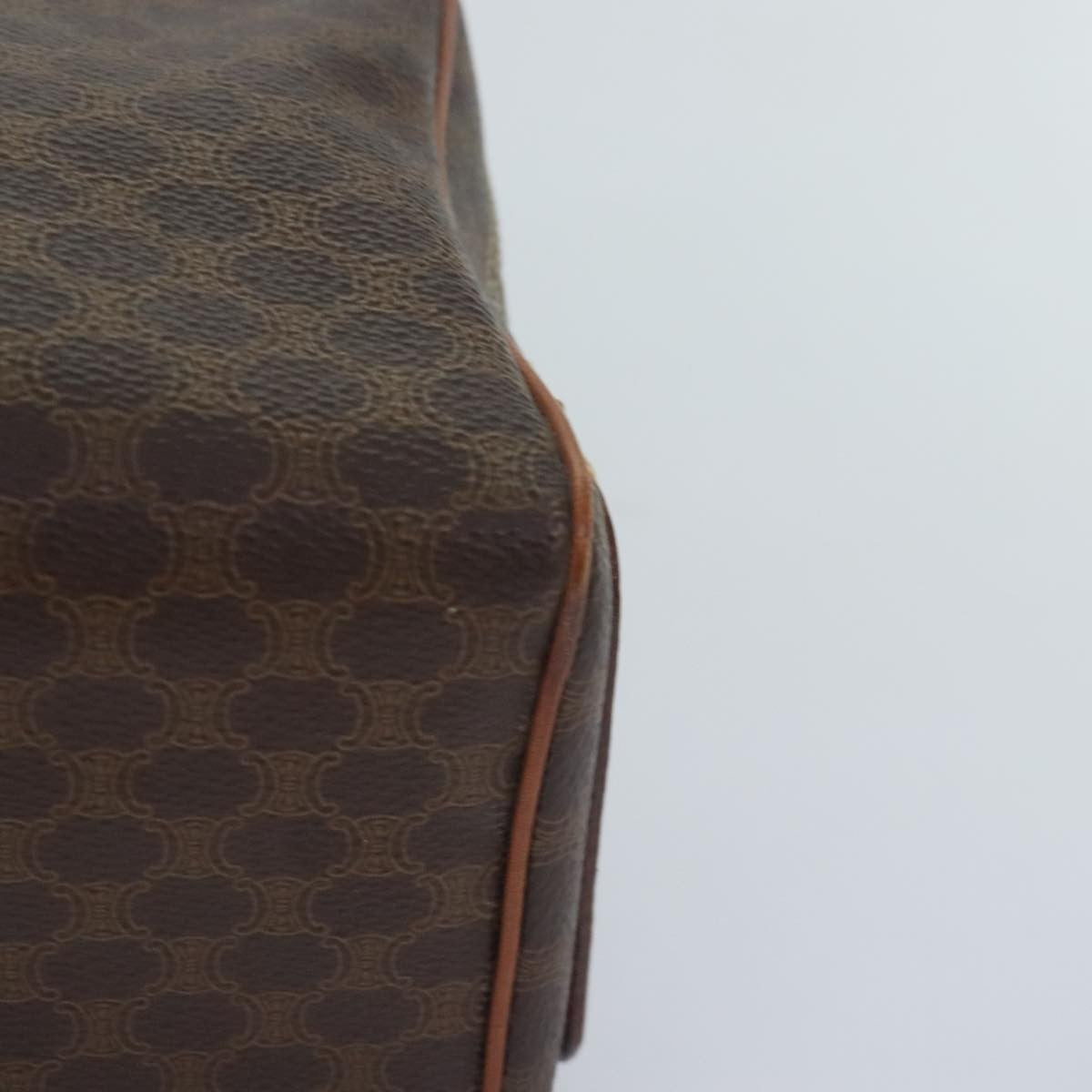 Celine Macadam Pochette Clutch, BROWN, CANVAS, Clutche & pouche