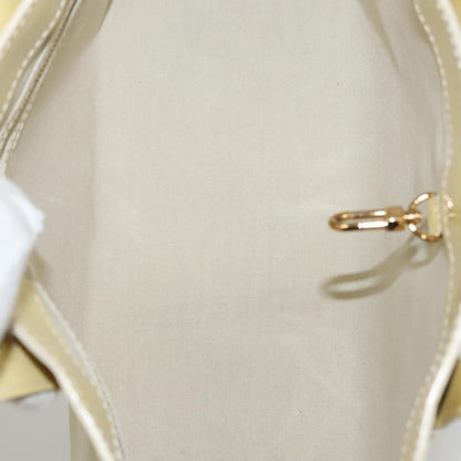 Louis Vuitton Wilshire Handbag Monogram Vernis, BEIGE, PATENT_LEATHER, Handbag