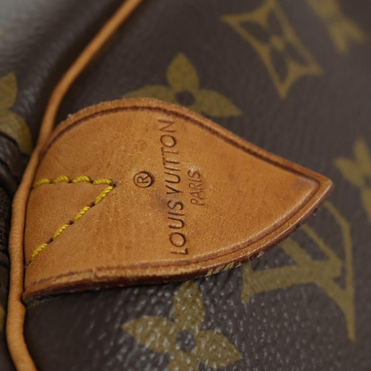 Louis Vuitton Keepall Bag Monogram Canvas, BROWN, CANVAS, Travel bag