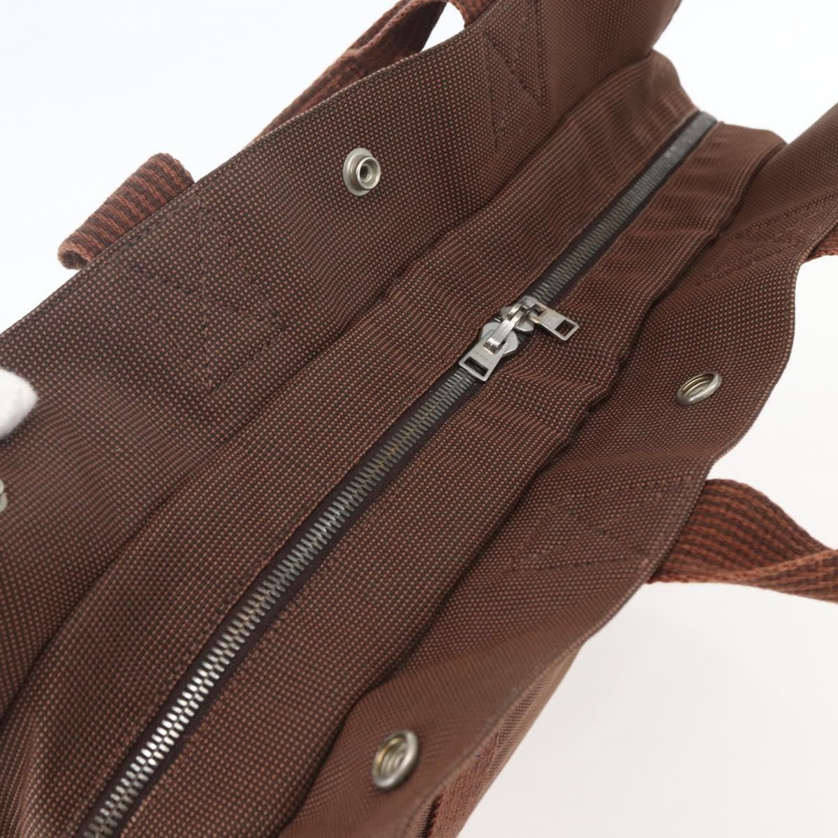 Hermes Fourre-tout Herline Fourre-tout Herline, BROWN, CANVAS, Tote bag