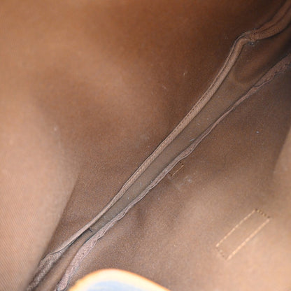 Louis Vuitton Saumur Handbag Monogram Canvas, BROWN, CANVAS, Shoulder bag