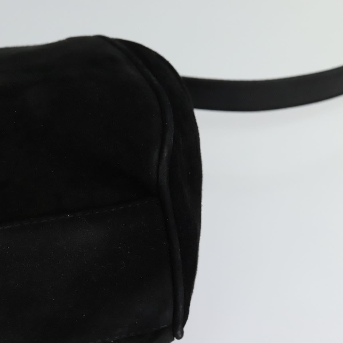 Salvatore Ferragamo Flap Handbag Leather, BLACK, LEATHER, Handbag