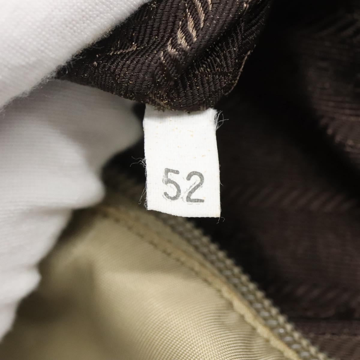 Prada Vintage Zip Tote Tessuto, BEIGE, NYLON, Tote bag