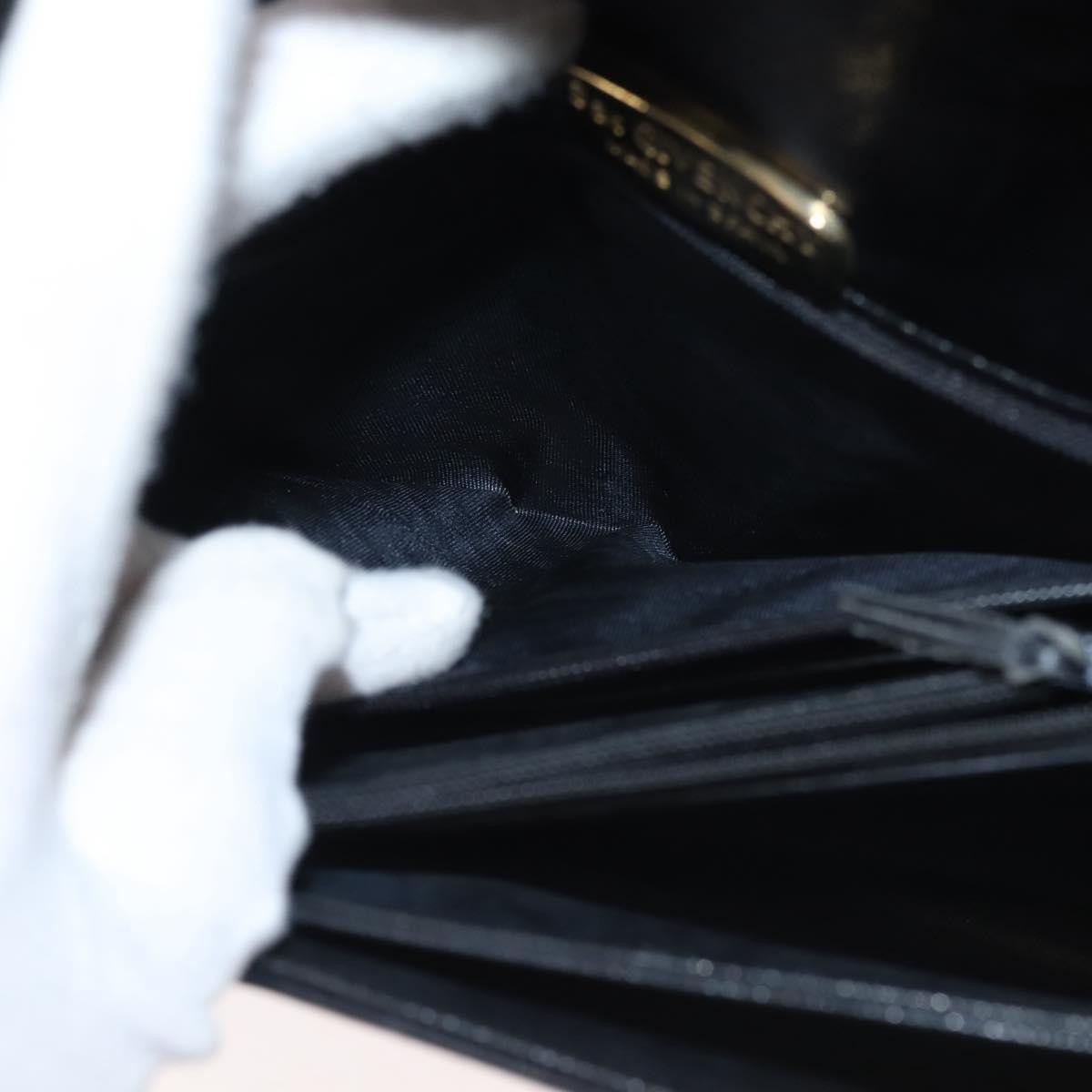 Givenchy Vintage 4G shoulder bag Leather, BLACK, LEATHER, Shoulder bag