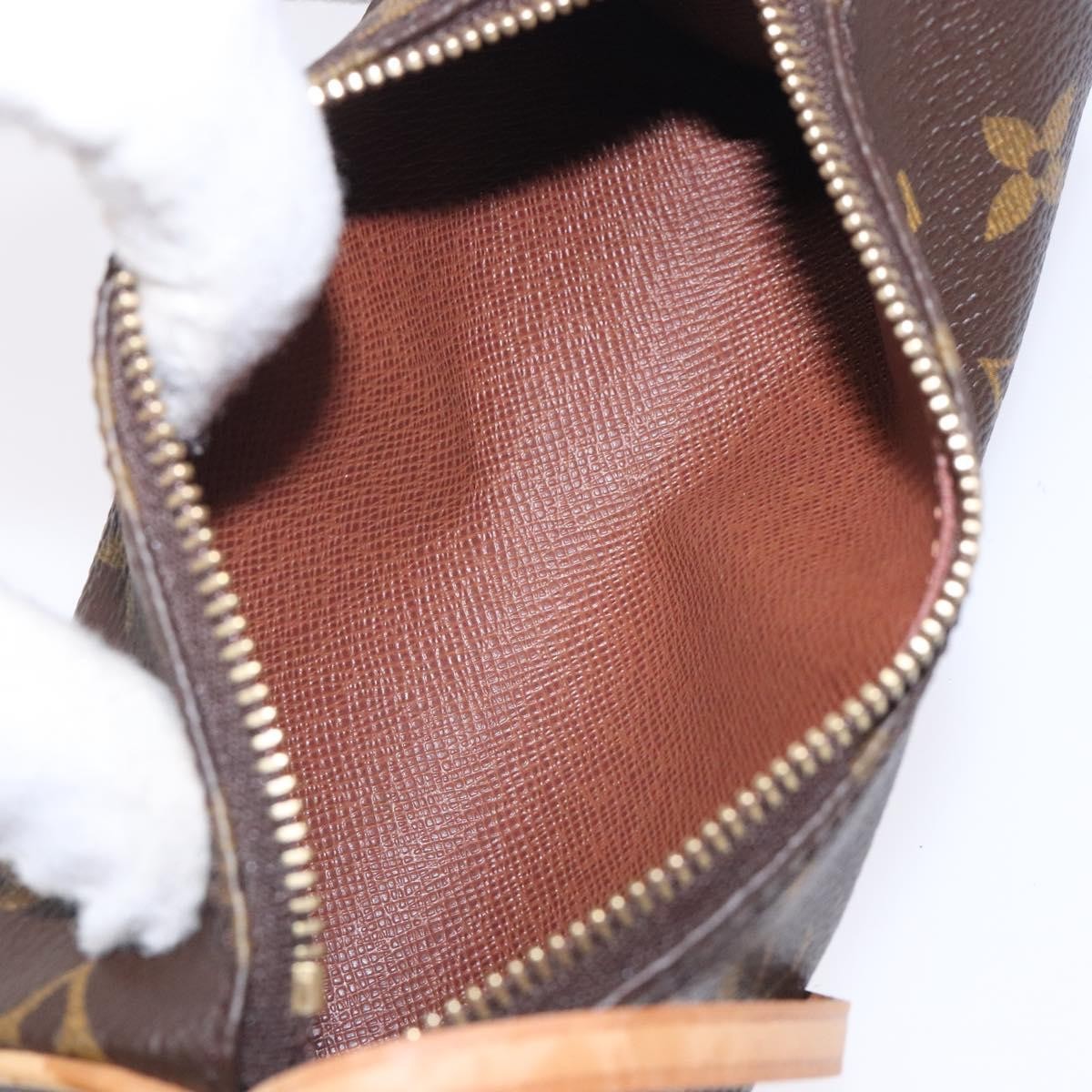 Louis Vuitton Papillon Pochette Monogram Canvas, BROWN, CANVAS, Handbag