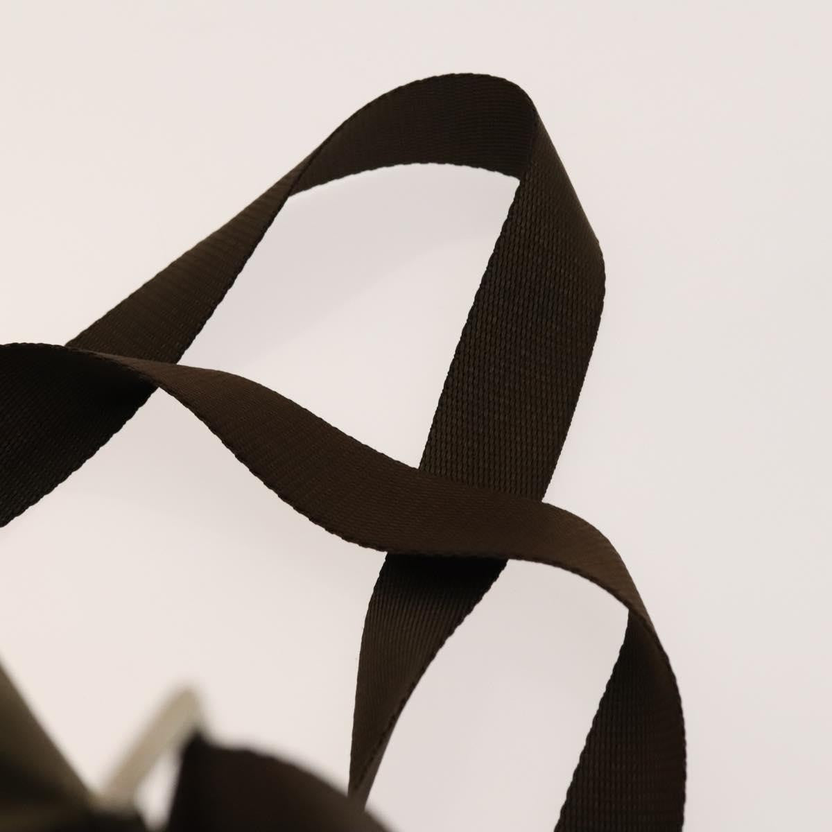 Prada Double Front Pocket Backpack Tessuto, KHAKI, NYLON, Backpack