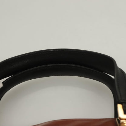 Chloe Angie Tote Leather, BROWN, LEATHER, Tote bag