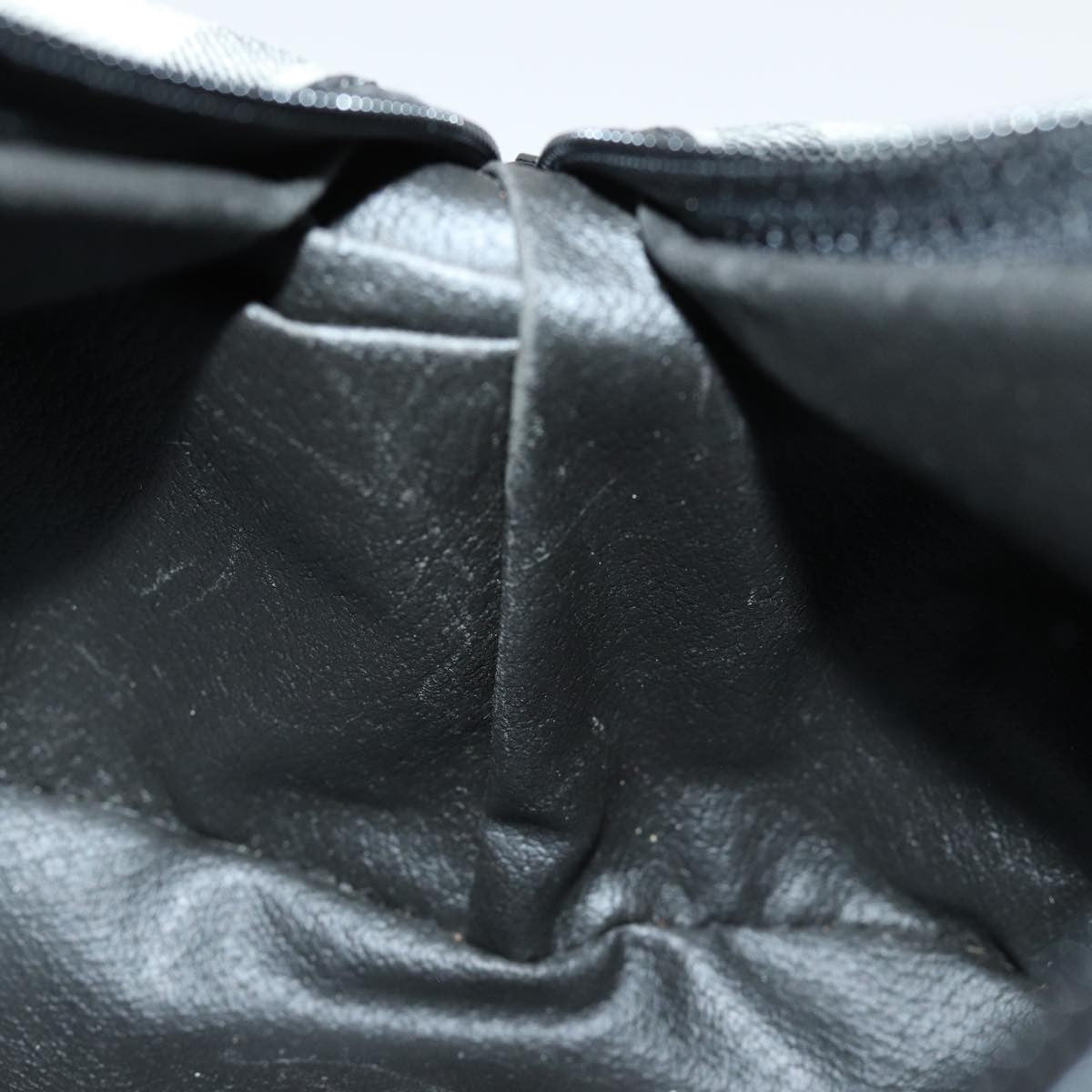 Burberry Nova check Pochette Canvas, GRAY, CANVAS, Clutche & pouche