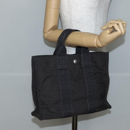 Hermes Fourre-tout Herline Fourre-tout Herline, GRAY, CANVAS, Tote bag