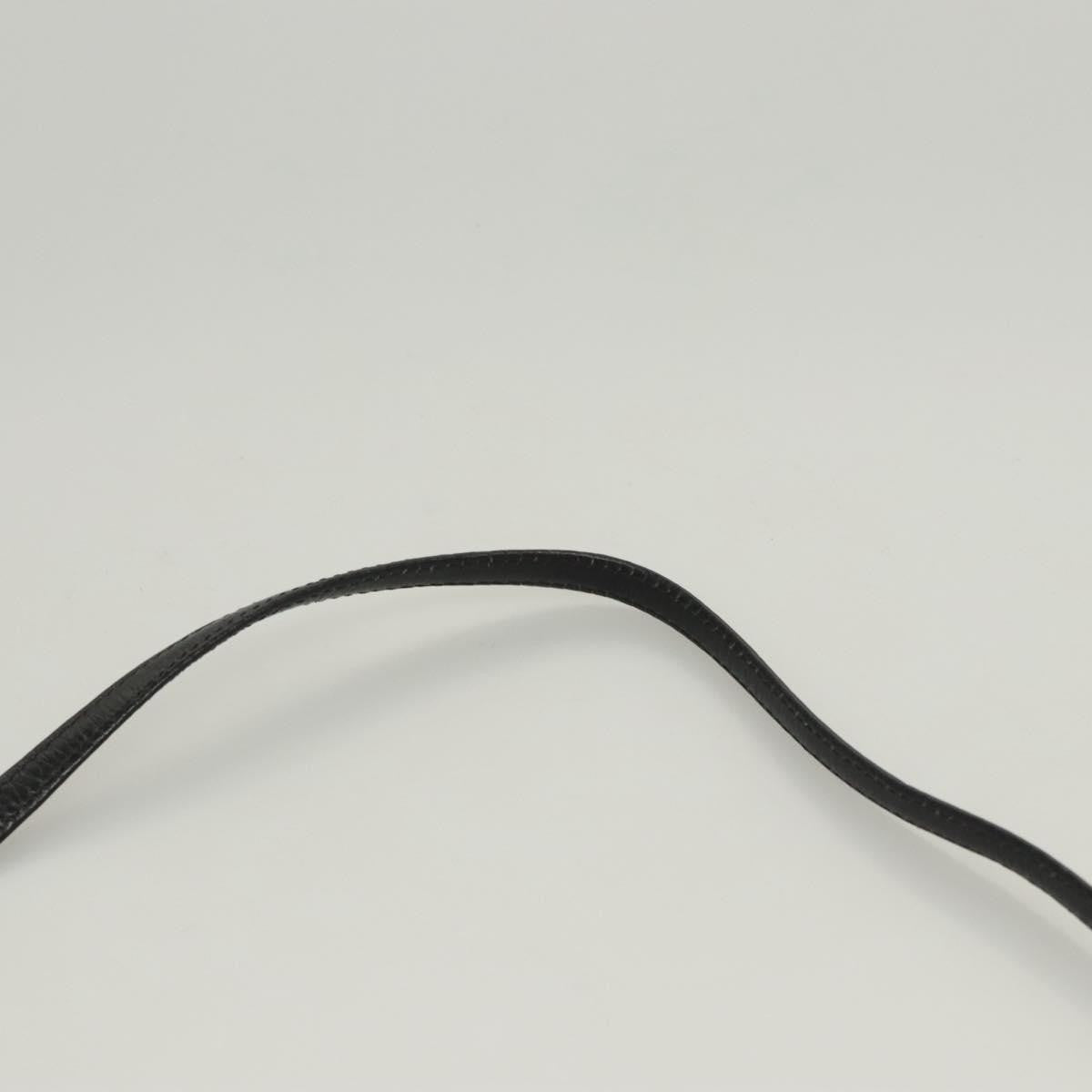 Christian Dior CD Shoulder bag Leather, BLACK, LEATHER, Shoulder bag