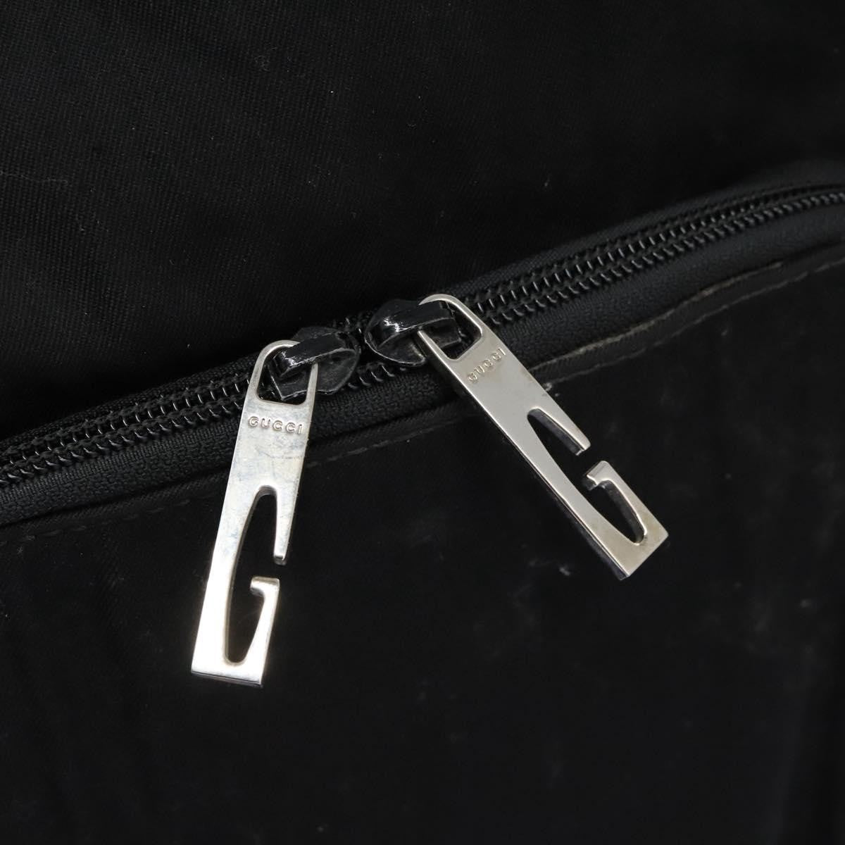 Gucci Shoulder Bag Canvas, BLACK, CANVAS, Shoulder bag