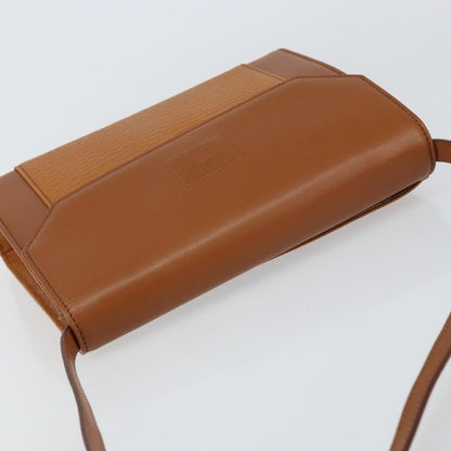Burberry Vintage Shoulder Bag Leather, BROWN, LEATHER, Shoulder bag