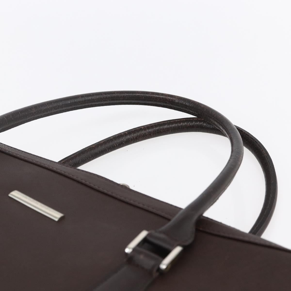 Burberry Vintage Handbag Leather, BROWN, LEATHER, Handbag