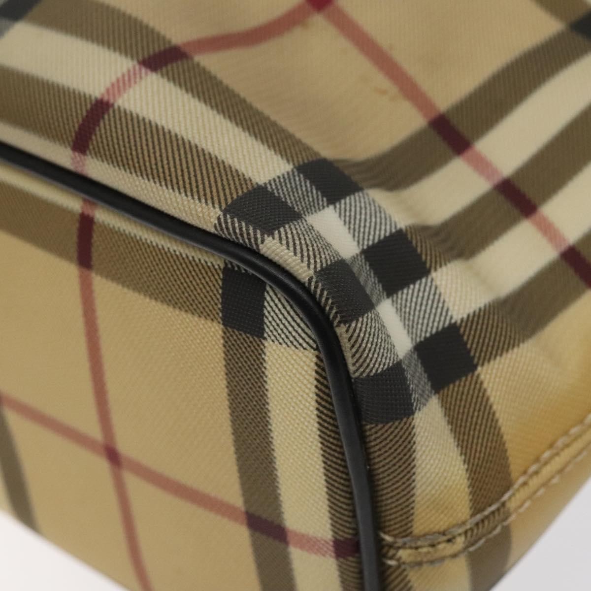 Burberry Top Handle Tote Nova Check Canvas, BEIGE, CANVAS, Tote bag