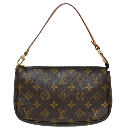 Louis Vuitton Pochette Accessoires NM Monogram Canvas, Brown, Canvas, Clutch