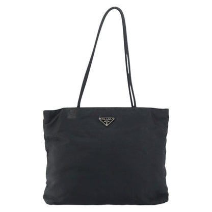 Prada Vintage Tote Tessuto, BLACK, NYLON, Tote bag