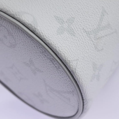 Louis Vuitton Chalk Nano Bag Limited Edition Logo Story Monogram Canvas, GRAY, CANVAS, Handbag