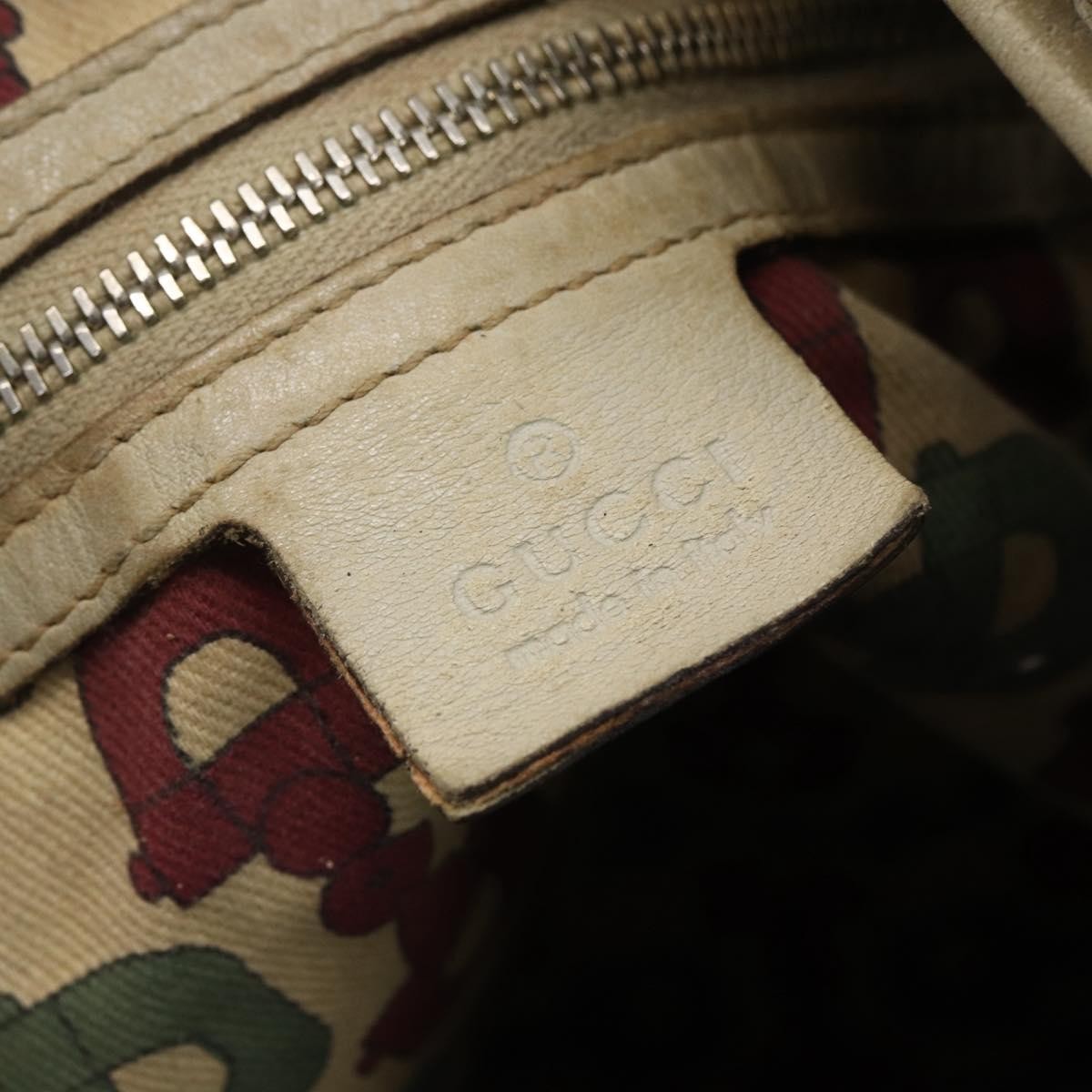 Gucci Pelham Shoulder Bag Leather, BEIGE, LEATHER, Shoulder bag