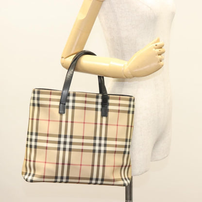 Burberry Nova Check Handbag Nova Check Canvas, BEIGE, CANVAS, Handbag
