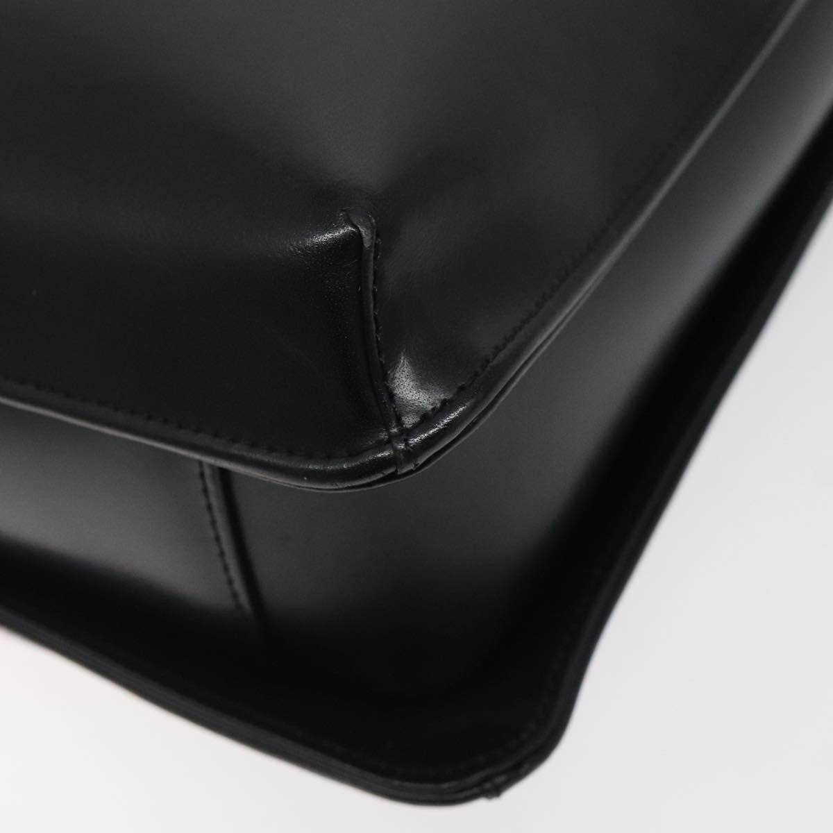 Givenchy Vintage Handbag Leather, BLACK, LEATHER, Handbag