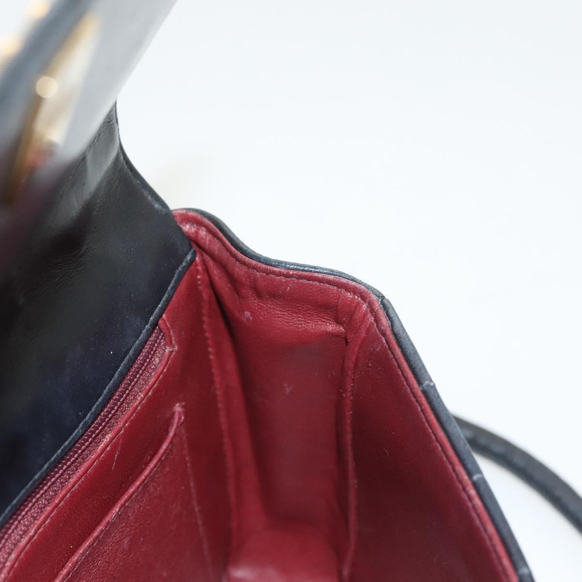 Chanel Mademoiselle Vintage Flap Bag Lambskin, BLACK, LEATHER, Handbag