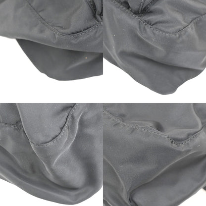 Prada Buckle Messenger Bag Tessuto, BLACK, NYLON, Shoulder bag