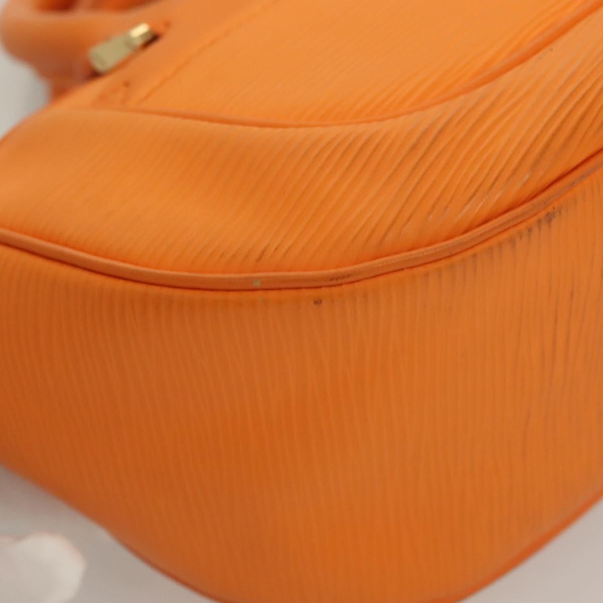 Louis Vuitton Danura Handbag Epi, ORANGE, LEATHER, Handbag