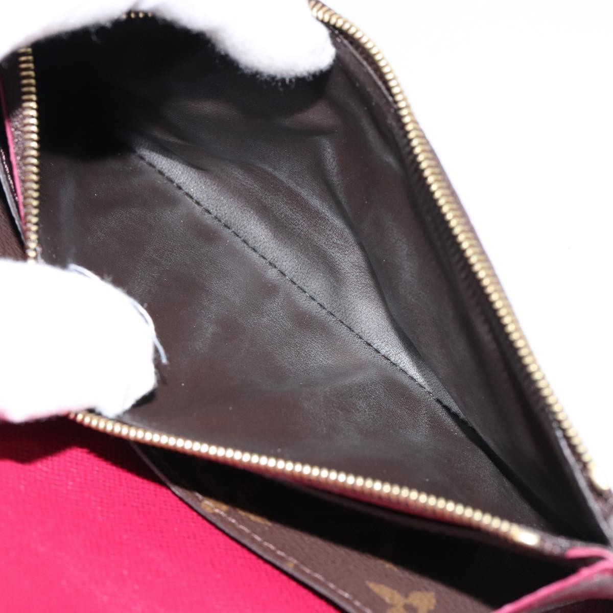 Louis Vuitton Emilie Wallet Monogram Canvas, BROWN, CANVAS, Wallets