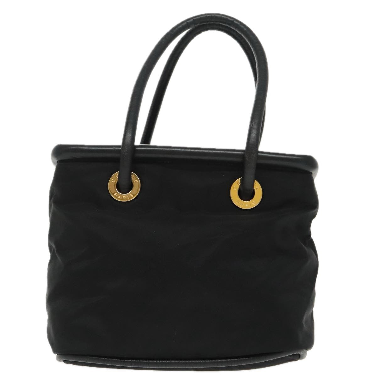 Celine Handbag Nylon, BLACK, NYLON, Handbag