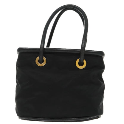 Celine Handbag Nylon, BLACK, NYLON, Handbag