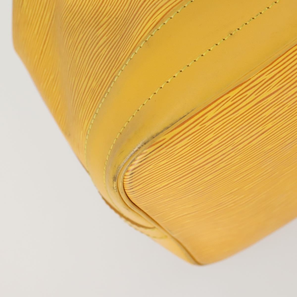 Louis Vuitton Noe Handbag Epi leather, YELLOW, LEATHER, Shoulder bag