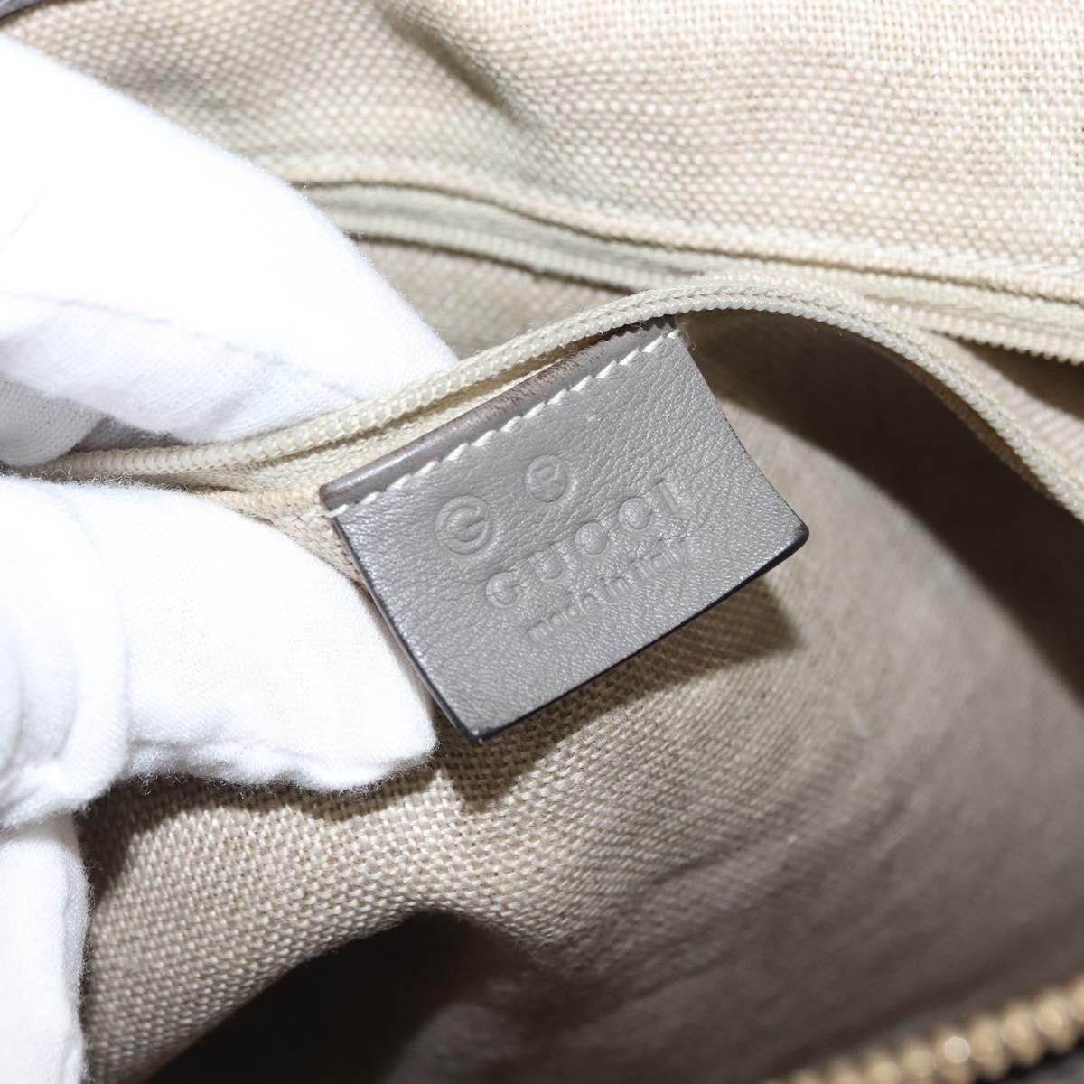 Gucci Britt Convertible Dome Satchel Microguccissima Leather, GRAY, LEATHER, Handbag