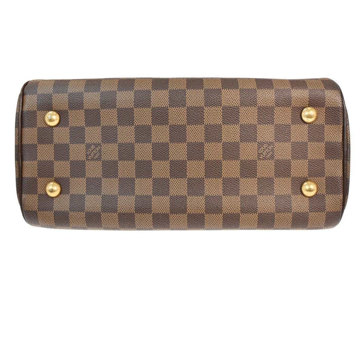 Louis Vuitton Duomo Boston Bag Damier, BROWN, CANVAS, Handbag