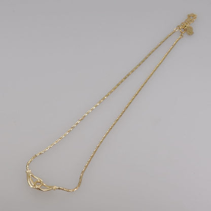 Christian Dior Vintage CD Jumbo chain necklace Metal, GOLD, METAL, Necklace