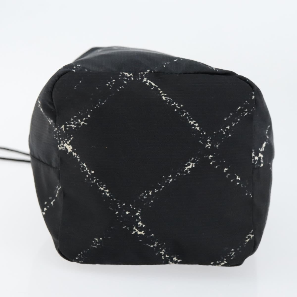 Chanel Travel line pouch Nylon, BLACK, NYLON, Clutche & pouche