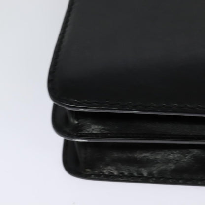 Chloe Louise Shoulder Bag Leather, BLACK, LEATHER, Shoulder bag