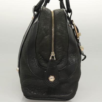 Bally Vintage Shoulder Bag Leather, BLACK, LEATHER, Shoulder bag