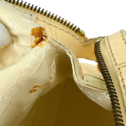 Celine Handbag Leather, ECRU, LEATHER, Handbag