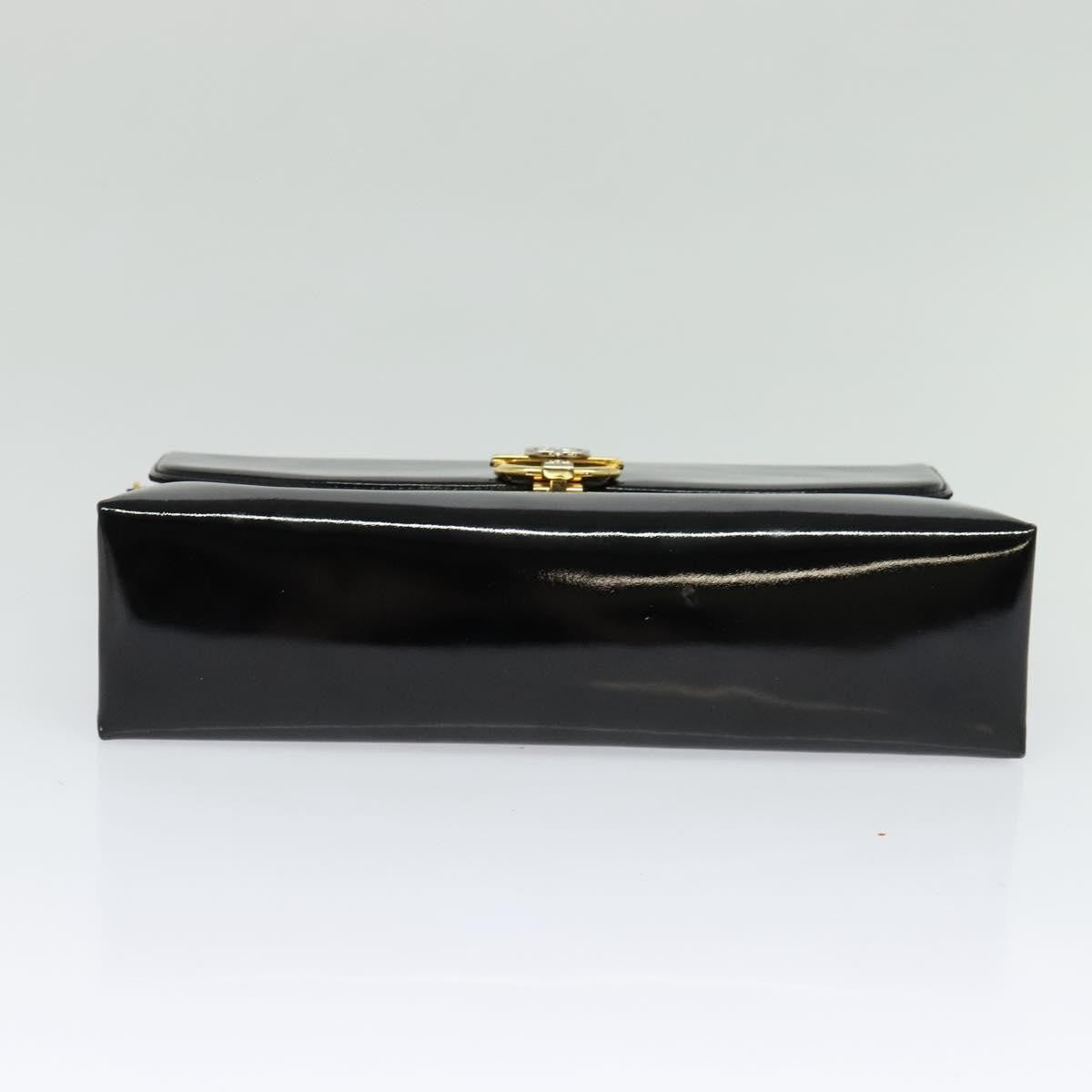 Gucci Vintage Shoulder Bag Patent leather, BLACK, PATENT_LEATHER, Shoulder bag