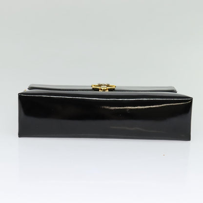 Gucci Vintage Shoulder Bag Patent leather, BLACK, PATENT_LEATHER, Shoulder bag